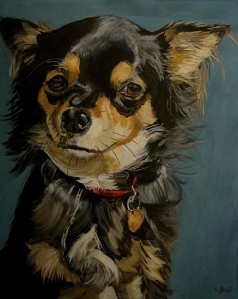 Pet Portrait of dog Lucy